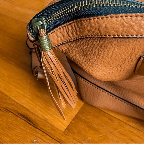 Madewell English Saddle Oversized Crossbody Berliner Satchel Bag - Picture 12 of 16